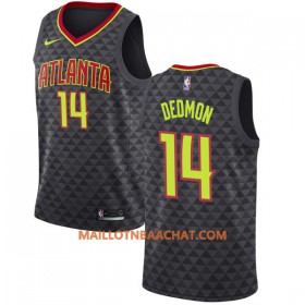 Maillot NBA Atlanta Hawks Dewayne Dedmon 14 Nike 2017-18 Noir Swingman - Homme